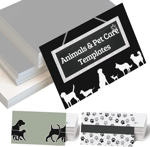 Vista 19 de 100 tarjetas de visita personalizadas de impresión de doble cara, personaliza con tu logotipo, tarjetas personalizadas de 3.5 x 2 pulgadas