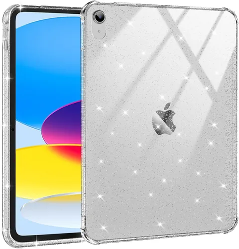 Vista 19 de BLOSOMEET Funda transparente para iPad de 9ª/8ª/7ª generación 2021/2020/2019 de 10.2 pulgadas con protector de pantalla de vidrio templado y soporte