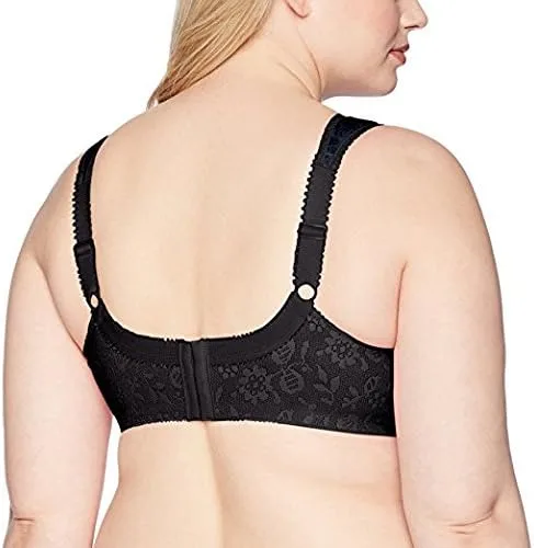 Vista 4 de Playtex brasier 18Hour Correa de confort Original 4693 46DD Negro