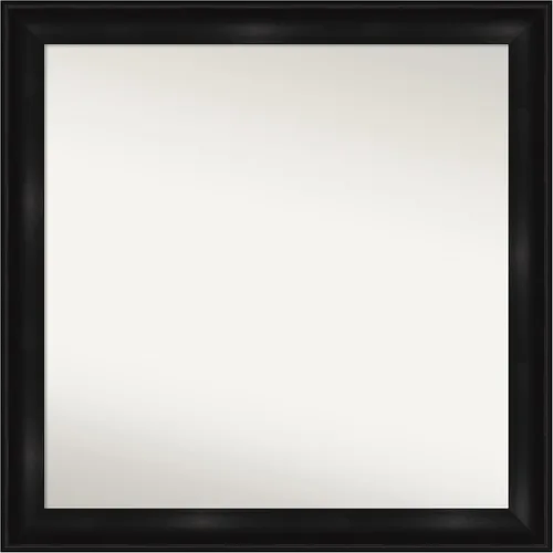 Vista 285 de Amanti Art Espejo personalizado, gran espejo de baño estrecho, espejo de pared o espejo de tocador de baño sobre el fregadero (24 x 24 pulgadas)