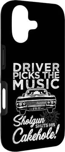 Vista 3 de Supernatural Driver Picks - Carcasa con música para iPhone 17