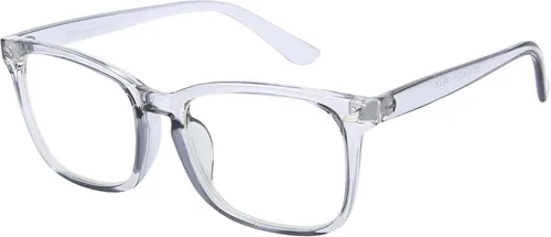 Vista 60 de Onrtry Gafas sin receta para hombres y mujeres, lentes transparentes cuadradas