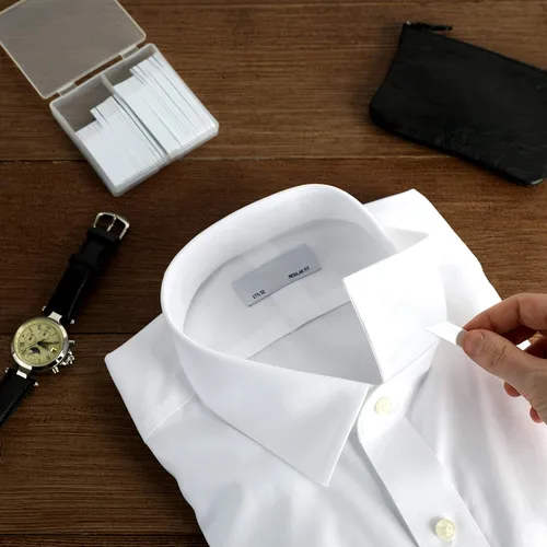 Vista 4 de 100 estancias de cuello de plástico para hombres camisa de vestir 2 "2.2" 2.5" 2.7 o 3" pulgadas