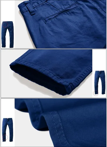 Vista 6 de Match Mens Regular-Fit Casual Flat Front Chino Pants