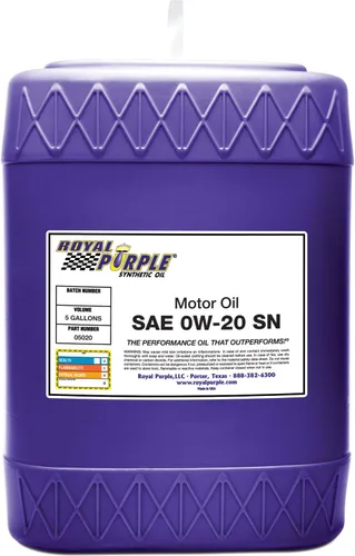 Vista 8 de Royal Purple - Aceite ROY01020 01020-6PK 0W20, 1/4 de galón, paquete de 6