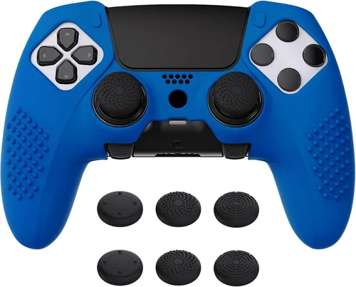 Vista 53 de PlayVital 3D Studded Edition Anti-Slip Silicone Cover Case for ps5 Edge Controller, Soft Rubber Protector Skin for ps5 Edge Wireless Controller with