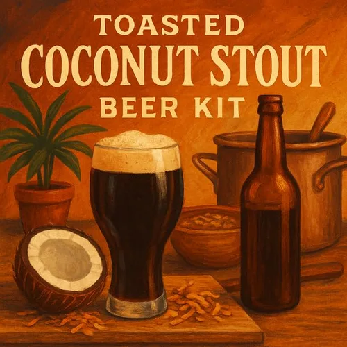 Vista 5 de Label Peelers Kit de Cerveza Roja de Coco Tostado - Extracto