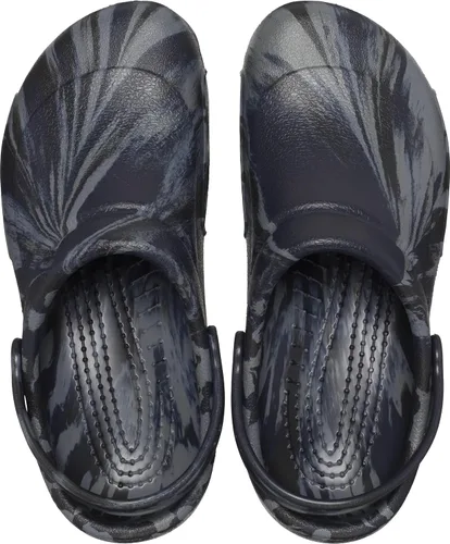 Vista 4 de Crocs Zuecos unisex para hombres y mujeres con gráfico bistró Zapatos de trabajo antideslizantes
