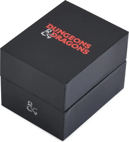 Vista 4 de Dungeons & Dragons Reloj analógico para hombre en negro (Modelo DND5000AZ)