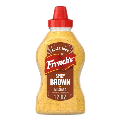 Vista 4 de French's Mostaza marrón picante, 12 oz (paquete de 12)