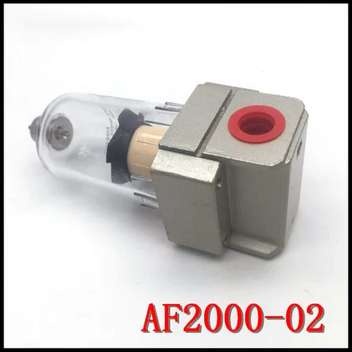 Vista 5 de AF2000-02 Filtro de aire comprimido separador de agua para compresor y línea de aire elimina agua de aceite sucio
