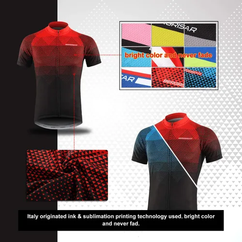 Vista 2 de BERGRISAR Camiseta de ciclismo de manga corta para hombre