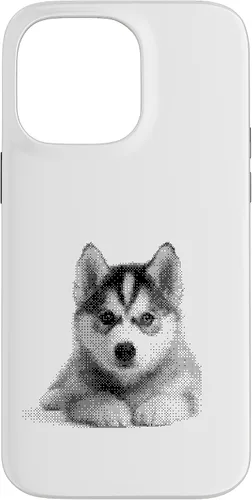 Vista 21 de Cute Siberian Husky for Dog Mom and Paw Parents Case for iPhone 16