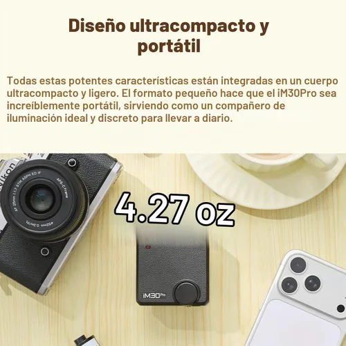 Vista 9 de GODOX iM30Pro iM30 Pro iFlash Cámara Flash para Canon Sony Nikon Fuji Panasonic Olympus Pentax y otras cámaras DSLR, cabezal inclinable, modo