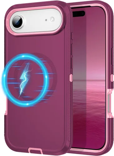 Vista 21 de Funda para iPhone 11, a prueba de golpes, caídas y polvo, protección de cuerpo completo de 3 capas, cubierta dura de alto impacto de alta Negro