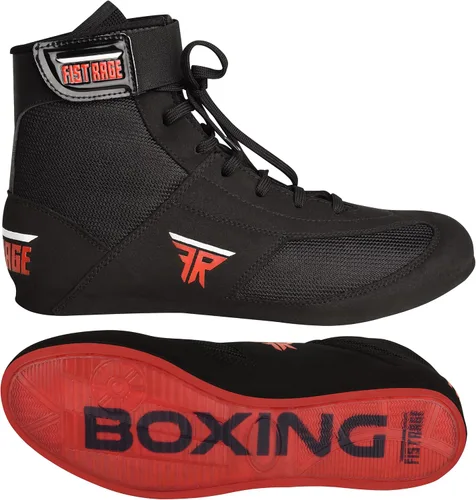 Vista 7 de FISTRAGE - Zapatos de cuero para Kick Boxing Fighting Sports Master Training Mesh Unisex Pro Hombres y Jóvenes Botas Genuinas Peso Ligero Zapatos