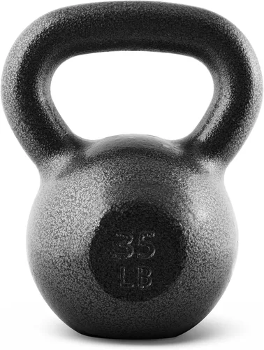 Vista 11 de CAP Barbell Cast Iron Kettlebell - Singles and Sets, Multiple Weight Choices