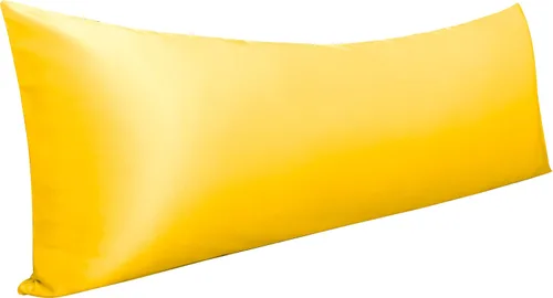 Vista 118 de NTBAY Paquete de 2 fundas de almohada estándar de satén para cabello y piel, lujosas y sedosas fundas de almohada con cierre de sobre, 20 x 26