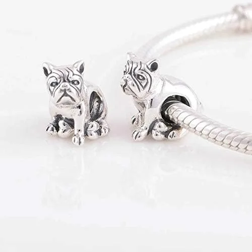 Vista 4 de Bolenvi Abalorio de plata de ley 925 para pandora y pulseras o collares similares, Plata esterlina, Sin gemas.