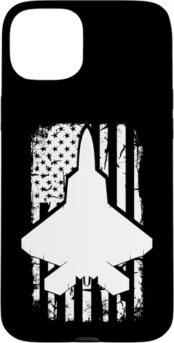Vista 9 de F22 Raptor US Flag Fighter Airplane Jet Plane Aircraft Case for iPhone 17