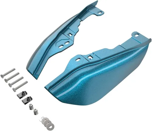 Vista 56 de Advanblack Deflectores de aire Road Glide de marco medio 2024 compatibles con Harley Touring Street Glide, Road King, Electra Glide, 2009-2025