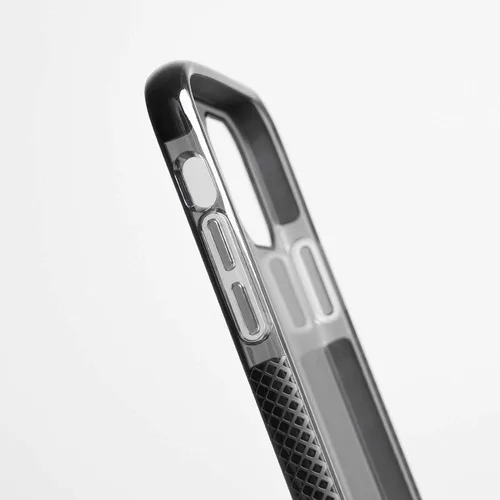 Vista 4 de BodyGuardz Ace Pro - Funda resistente a los impactos compatible con iPhone 12/12 Pro (humo/negro)