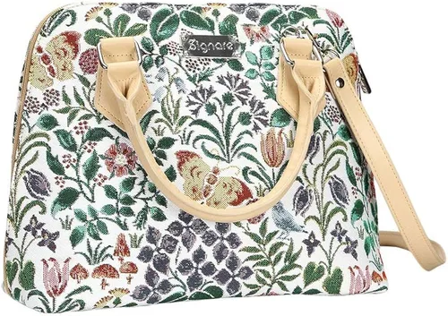 Vista 2 de Signare Tapestry Hand Shoulder Bag for Women Fashionable Cross Body bag Purses for Woman Satchel Bag for Women Girls Teen