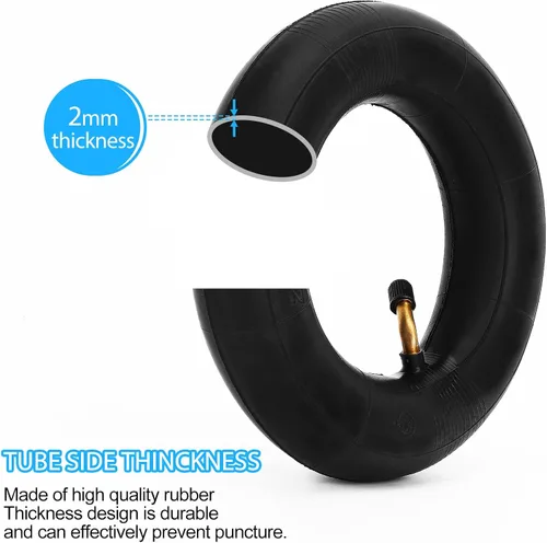 Vista 6 de Tubo interior de 200 x 50 (8 x 2 pulgadas) con vástago de válvula doblado para E100 E150 E200 ePunk y Dune Buggy PowerRider 360 2 piezas