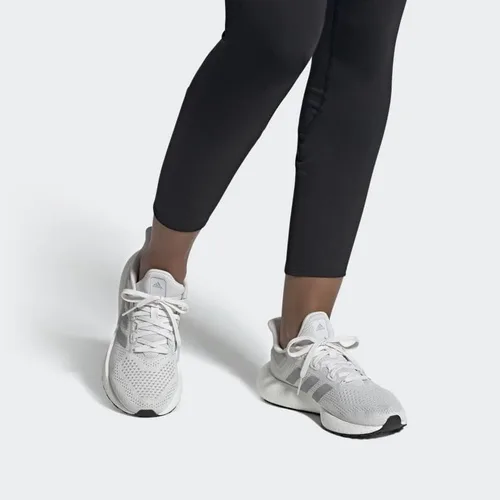 Vista 3 de adidas Womens Pureboost Jet Running Sneakers Shoes - White