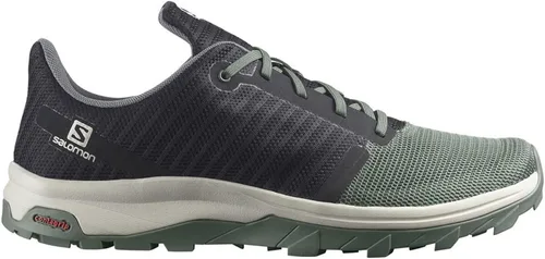 Vista 3 de Salomon Zapatos de senderismo Outbound Prism para hombre, Verde