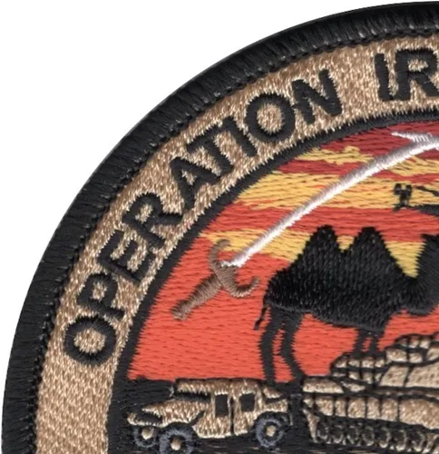 Vista 3 de Parche de veterano de la Operación Libertad Iraquí de las Fuerzas Armadas