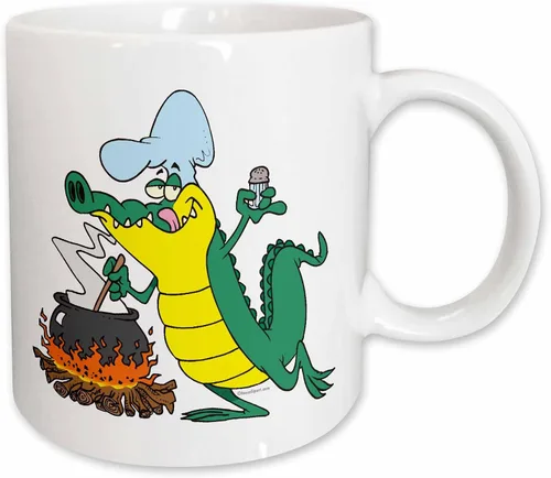 Vista 13 de 3dRose Dooni Designs - Tazas, diseño de juguetes al azar, Negro/Blanco