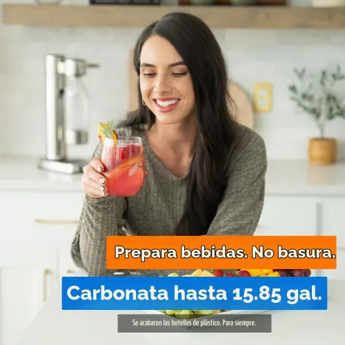 Vista 6 de Cilindros de recipiente de CO2 de 60 litros, compatible con Sodastream BLUE atornillado, Ninja Thirsti, Philips y más, máquina de transmisión