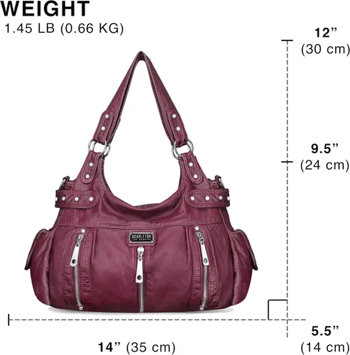Vista 28 de Scarleton: Bolso de mano para mujer, monederos para mujer, bolsos de hombro para mujer, H1292