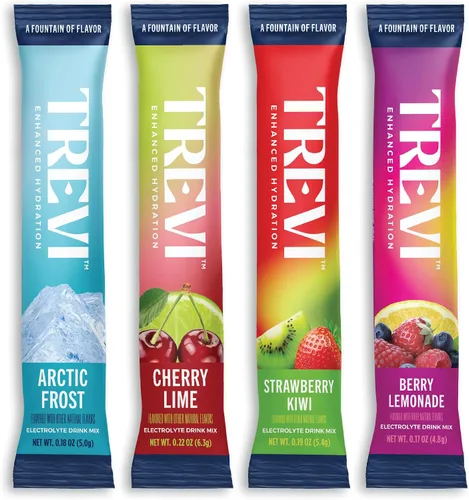 Vista 6 de TREVI Electrolytes Powder Packets, Sugar Free Hydration, Frost 20 Pack