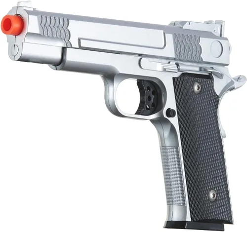 Vista 4 de 320 FPS Airsoft G20S Metal Spring Airsoft Pistola - Plata