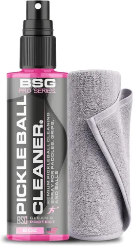 Vista 8 de Pickleball Paddle Cleaner, Grip & Paddle Reset Spray, Erase Dirt & Grime, Improve Accuracy, Remove Sweat and Scum 8 floz