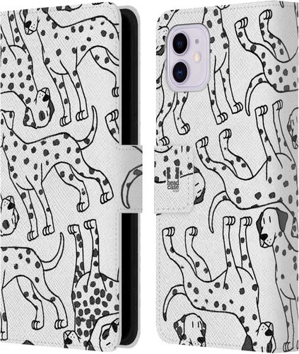 Vista 15 de Head Case Designs Airedale Terrier Dog Breed Patterns 4 Leather Wallet Case Compatible with Apple iPhone 11