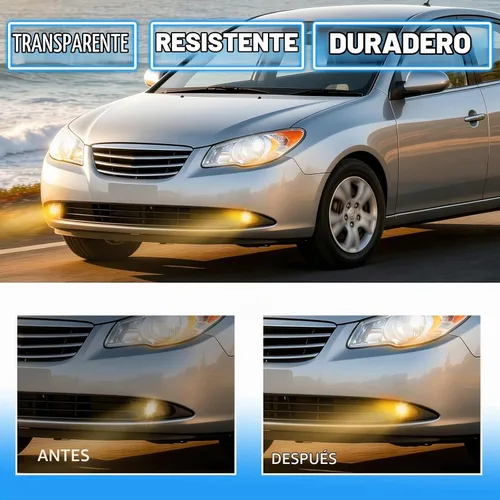 Vista 5 de Luces antiniebla adecuadas para 2007-2010 Hyundai Elantra/Avante, lámparas de conducción para parachoques, luces antiniebla, lado del conductor