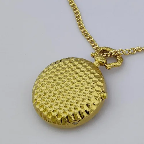 Vista 5 de English Voice Talking Watch for Blind, Visually impaired or Elderly,Gold pocket watch