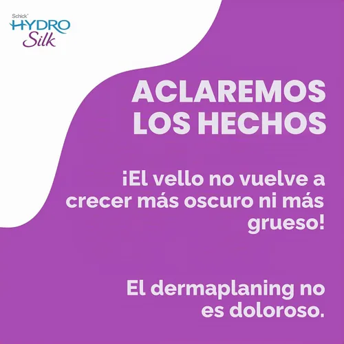 Vista 10 de Schick Hydro Silk Cuchillas de recambio de varita dermaplaning — Recargas, 6 estilo profesional