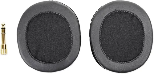 Vista 8 de Rockville Auriculares DJ con cable de bobina desmontable, caso+almohadilla extra (DJ1500) Includes Hard Case, Extra Ear Pads, Gold-Plated 1/4