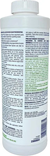 Vista 2 de BioGuard Algae All 60 Antiespumantes de algas preventivas, 1 cuarto de galón, paquete individual No mancha y no hace espuma, ideal para piscinas