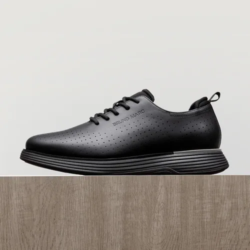 Vista 3 de Bruno Marc - Tenis de vestir MaxFlex de moda para hombre, zapatos casuales clásicos Oxfords