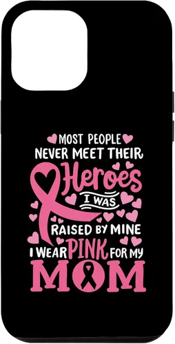 Vista 26 de Breast Cancer Awareness Wear Pink for My Mom Support Kids Case for iPhone 17