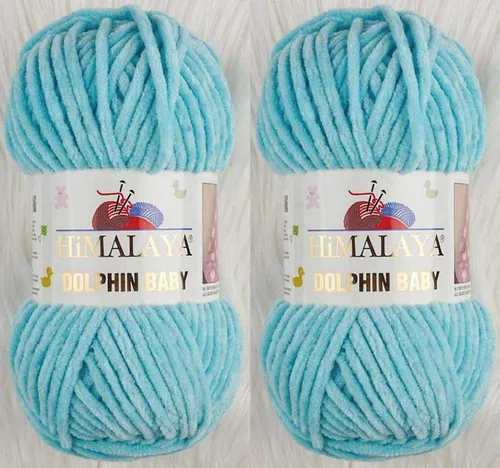 Vista 46 de Himalaya Dolphin 80301 - Ovillo de lana para tejer, 2 madejas, 264 yardas, 2 x 3.53 oz (80301)