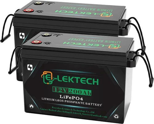Vista 8 de Batería de litio LiFePO4 de 12V 200Ah