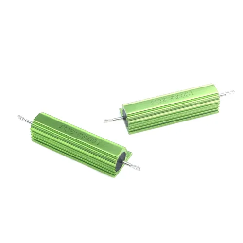Vista 3 de T Tulead Resistor bobinado de alambre 2.2 ohmios Resistencias montadas en caja de aluminio 100W Resistor Pack de 4