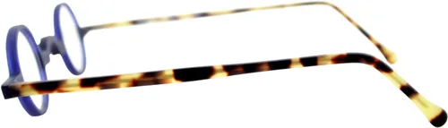 Vista 3 de SocialEyes Gafas de acetato redondas de colores italianas hechas a mano, sin recetaRx, marco de gafas de diseñador para hombres y mujeres