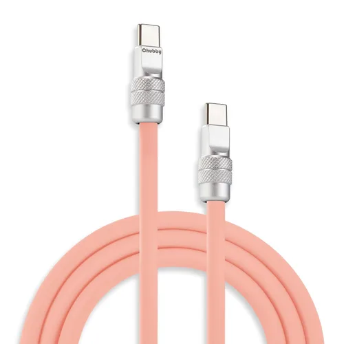Vista 53 de chubbycable Chubby 2.0 USB C 240W Cable de carga rápida de silicona suave y duradero, cable de carga extra grueso compatible con iPhone 17-15 Series